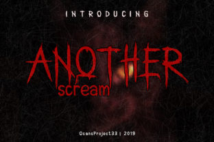 Another Scream: The Hand-Drawn Display Font for Bold Campaigns