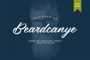 Beardcanye: A Charming Display Font for Bold Business Branding