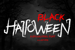 Black Halloween: The Ultimate Display Font for Scary Projects