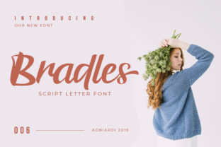 Bradles: The Bold Handwritten Typeface for Modern Brands