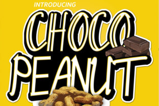 Choco Peanut: The Whimsical Display Font for Standout Web Design