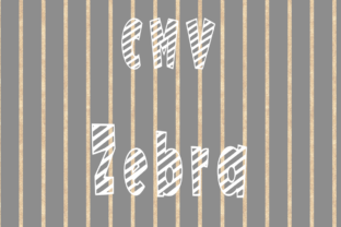 CMV Zebra: A Bold Display Typeface for Editorial Design