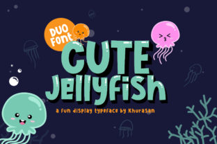 Cute Jellyfish: The Perfect Display Typeface for Whimsical Branding