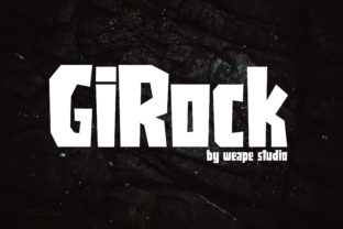 Girock Font Download: A Playful Display Font for Creative Projects