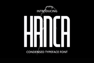 Hanca: The Elegant Condensed Display Typeface for Modern Web Design