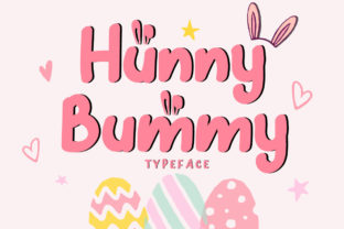 Hunny Bummy: A Playful Display Font for Creative Brands
