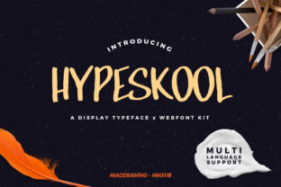 Hypeskool: The Urban Display Font for Handmade Creators