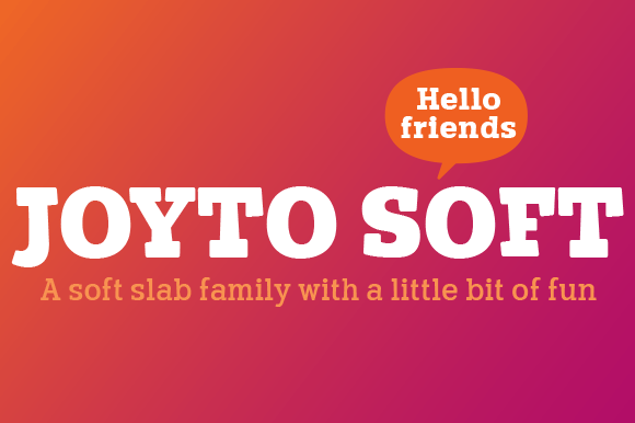 Joyto Soft: A Quirky Slab Serif for Modern Web Design