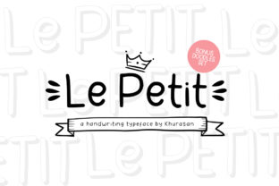 Le Petit: A Whimsical Display Typeface for Creative Web Design