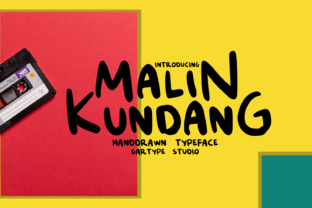 Malin Kundang: A Striking Display Typeface for Editorial Design
