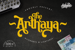 The Arthaya Font: Elevate Your Brand Identity with Classy Display Typography