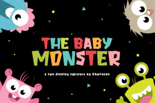 The Baby Monster: A Spooky Display Typeface for Editorial Design