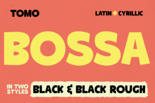 Tomo Bossa: The Cartoon Sans Serif for Bold Branding Projects