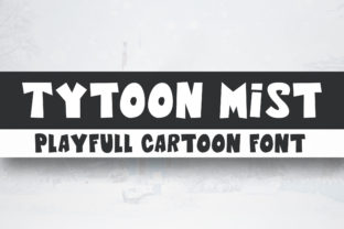 Tytoon Mist: A Display Font for Handmade Branding and Shop Labels