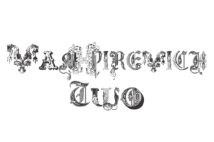 Vampirevich Family: A Unique Display Font for Editorial Design