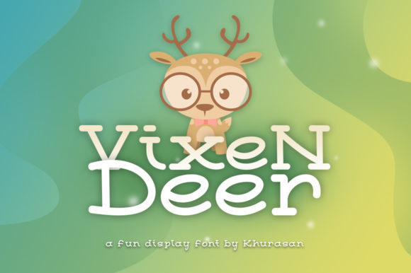 Vixen Deer: A Holiday Font for Festive Campaigns