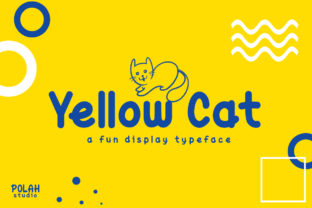 Yellow Cat: A Cheerful Display Font for Bold Branding